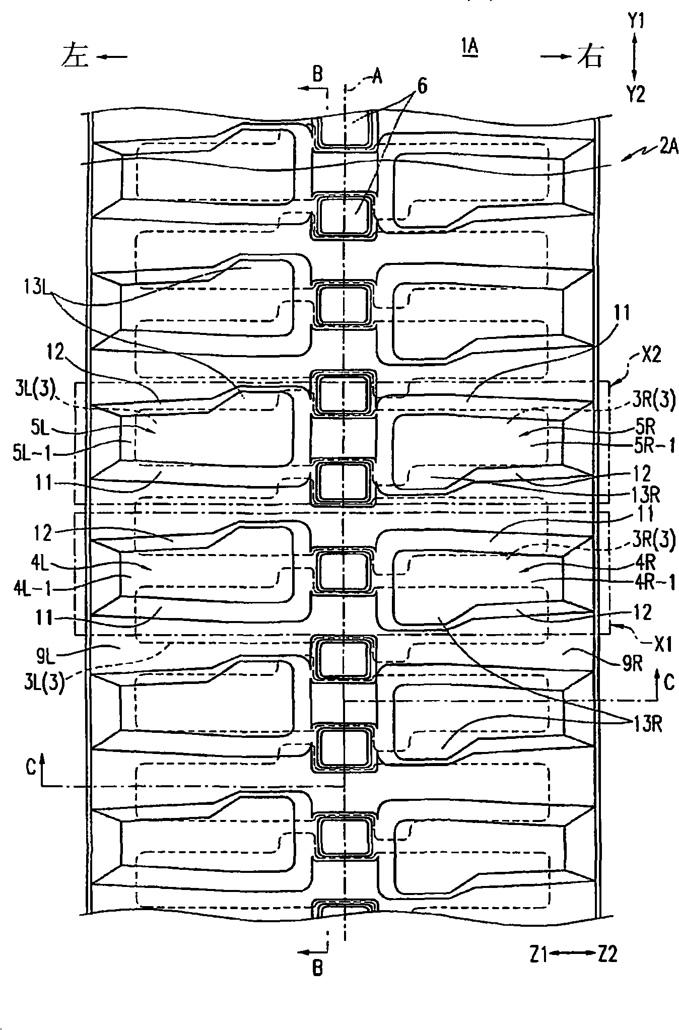 Elastic crawler