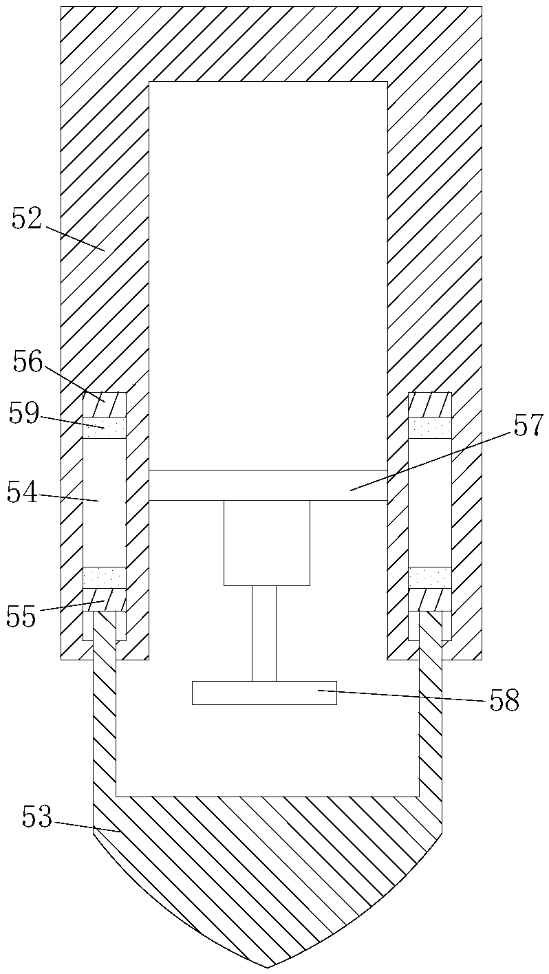 Pile driver for architectural engineering