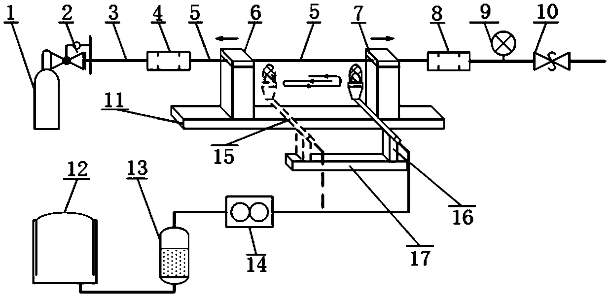 Ultrathin-wall microtubule production device and production method thereof