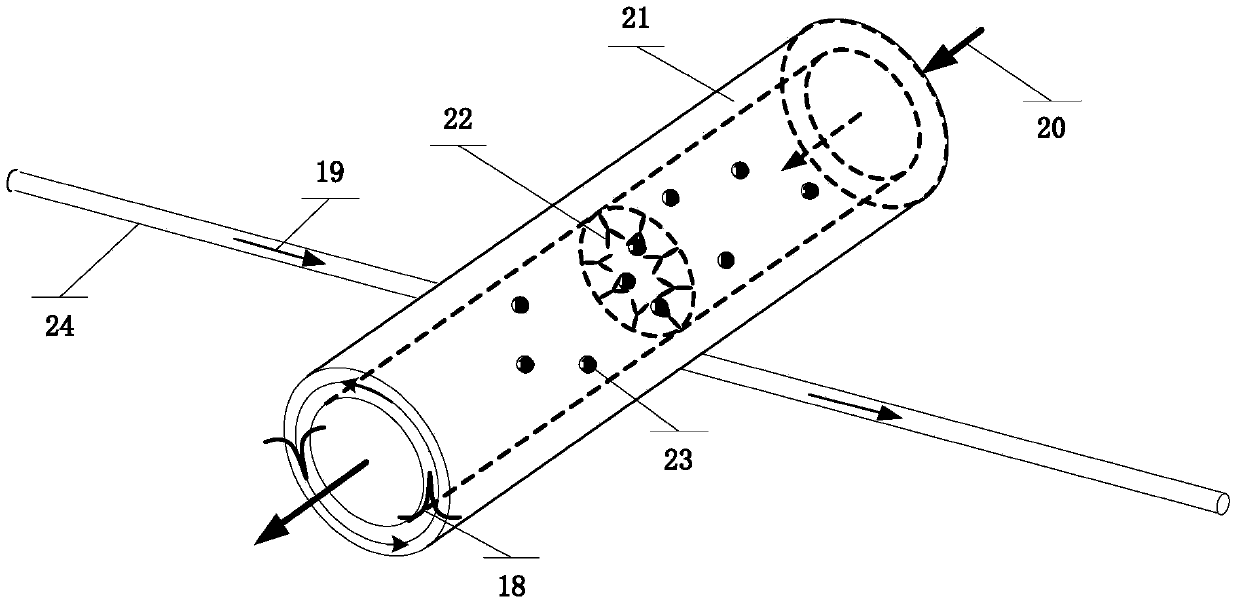 Ultrathin-wall microtubule production device and production method thereof