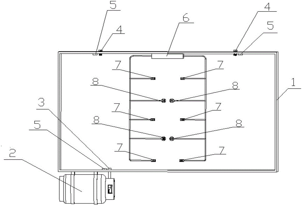 Initiative flame retarding device of battery pack of battery electric vehicle