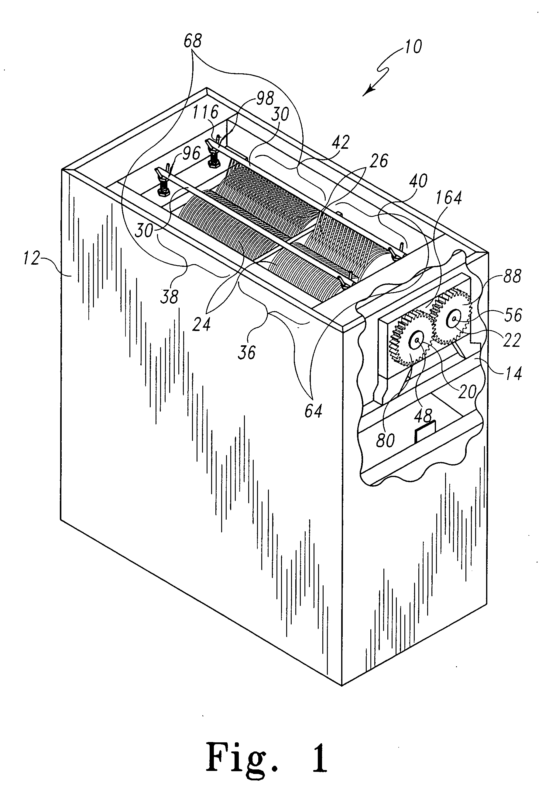 Food processing apparatus for forming strips, slices and cubes