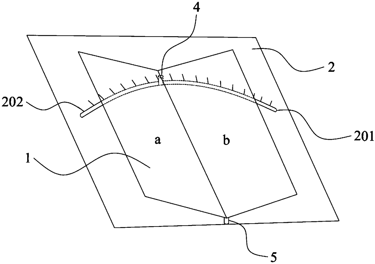 Structural plane controlled side slope wedge block unstable sliding physical model test platform and use method thereof