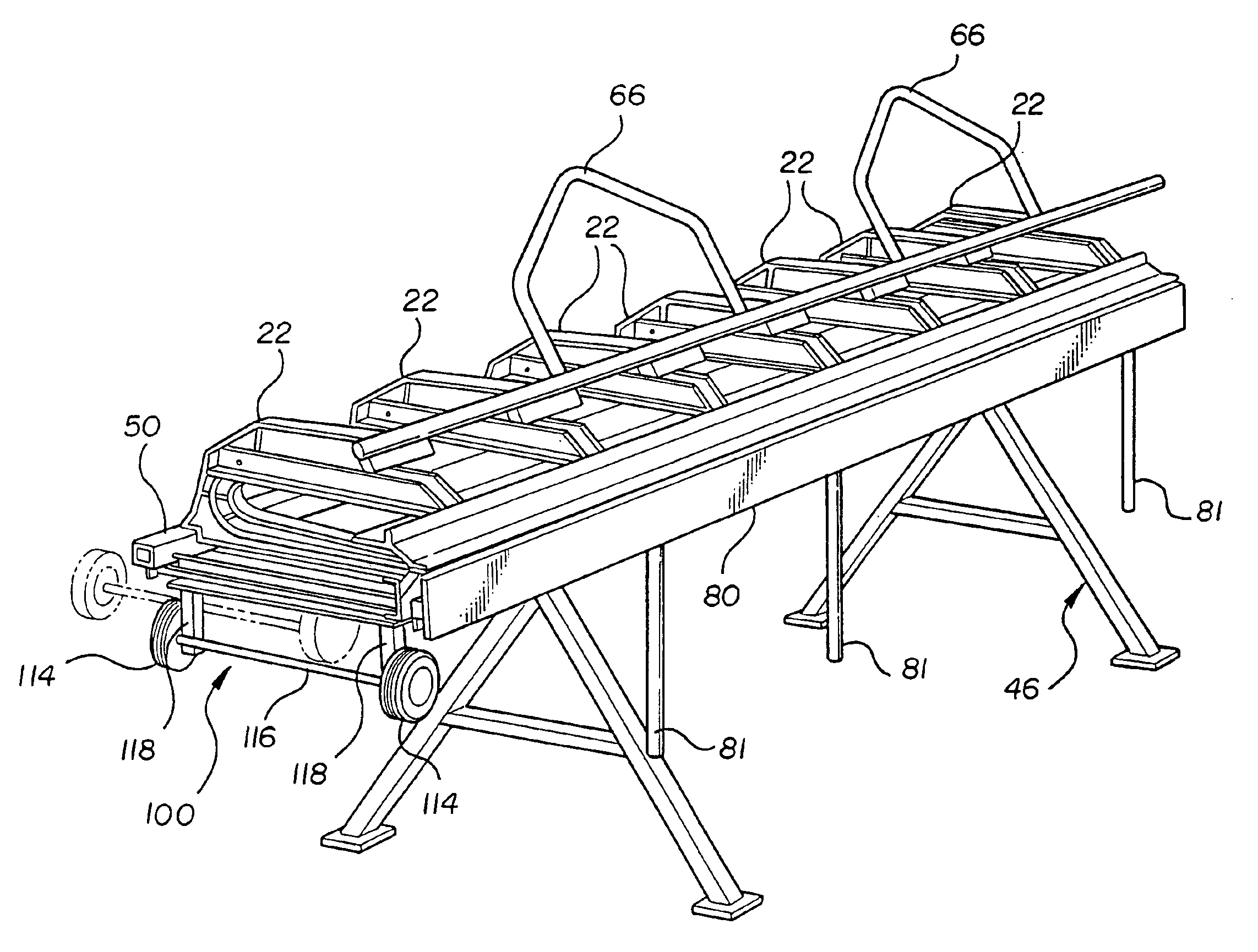 Device having pivotable wheel mechanism