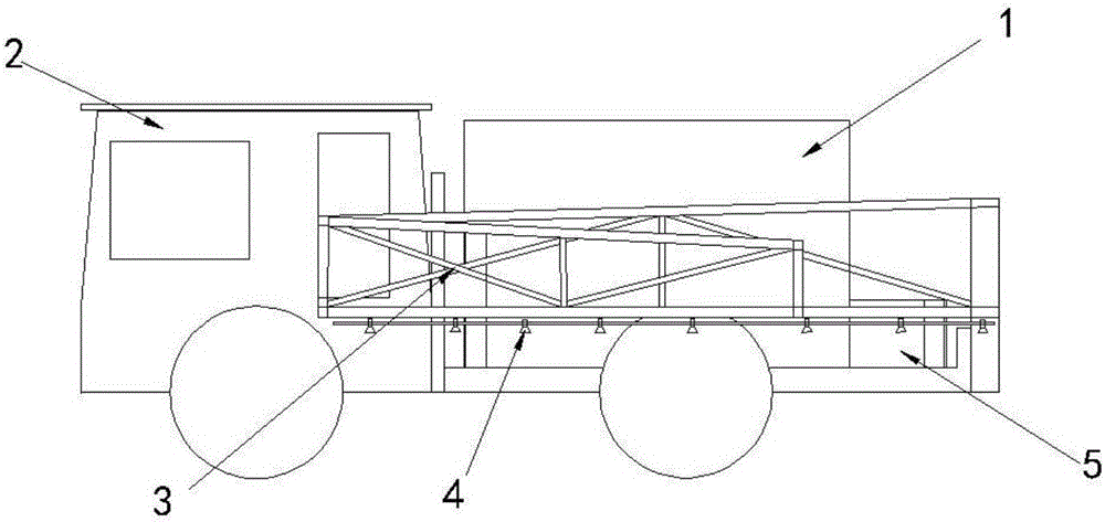 Sterilizing machine for henhouse padding and sterilizing method