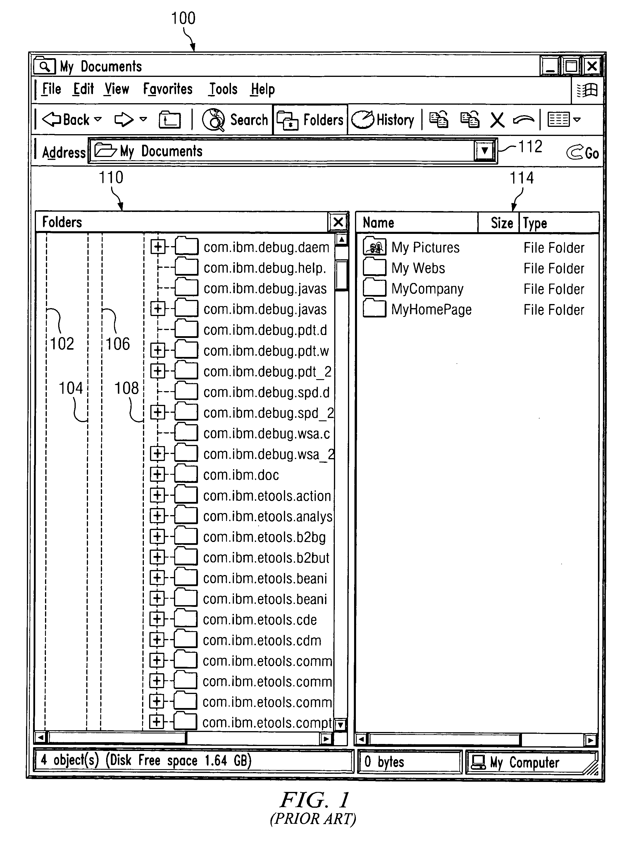 Showing ancestors in tree view while scrolling