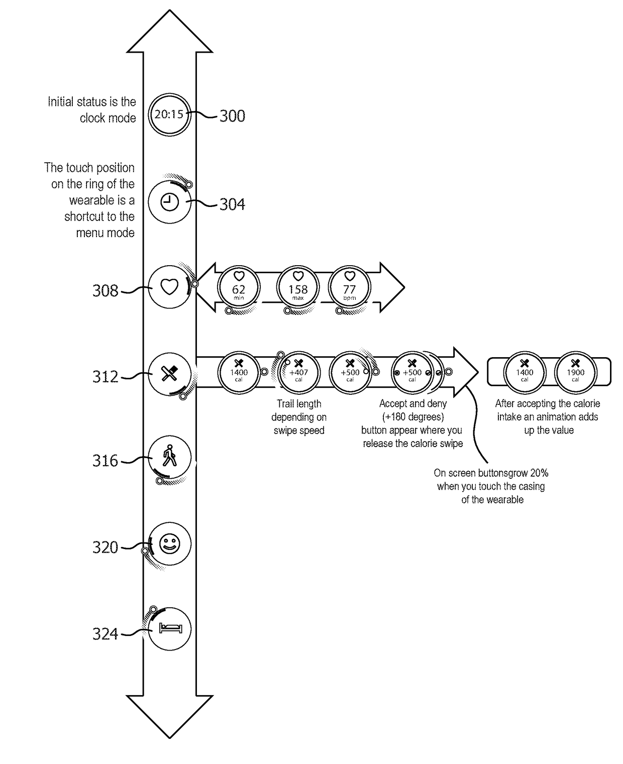 Circular user interface