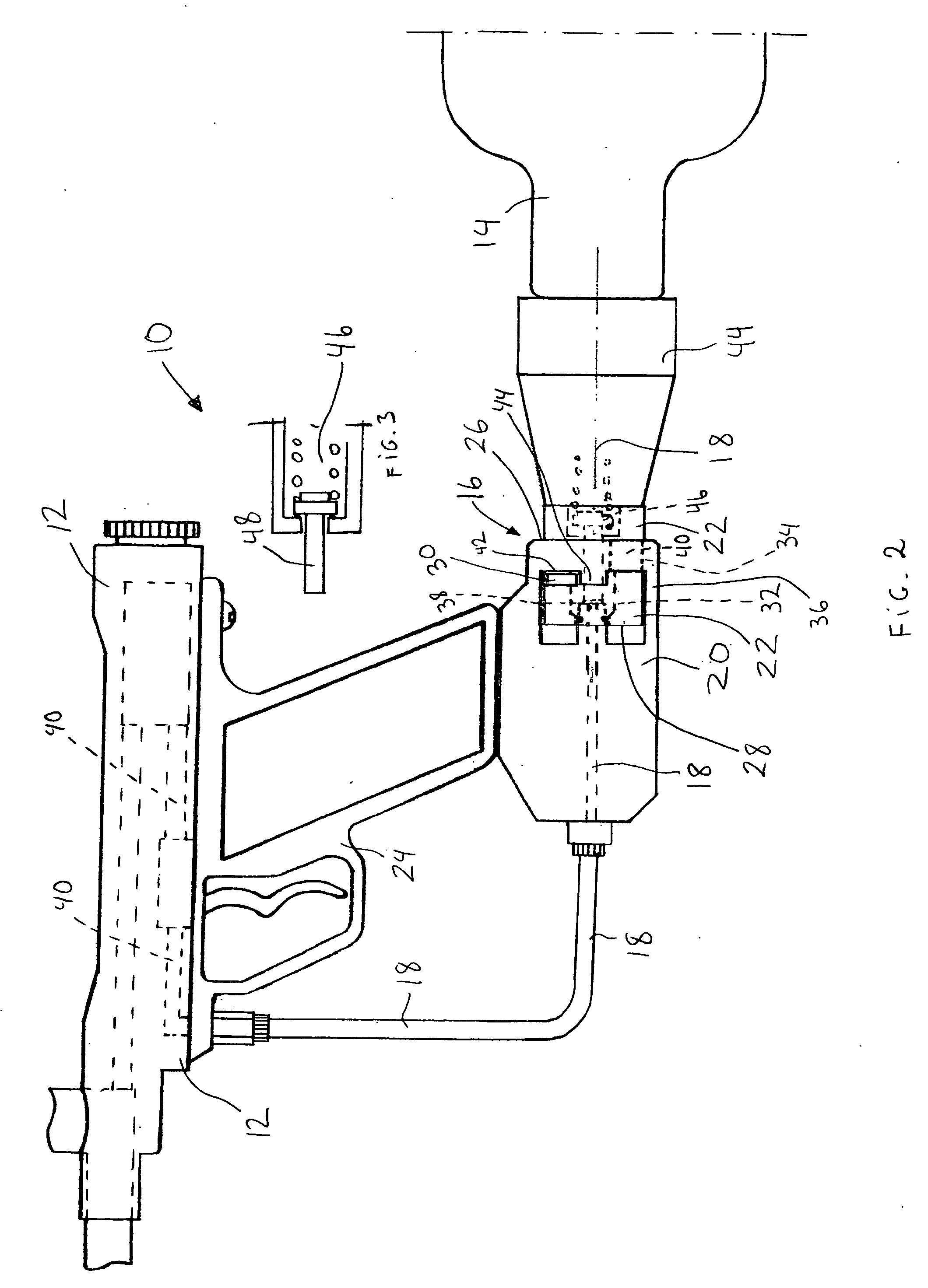 Paintball Gun System With Secure Quick-Connect Pressure Coupling