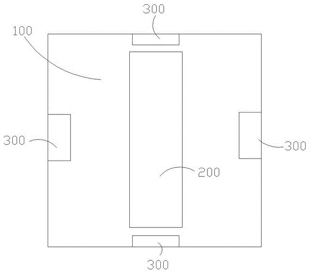 Integrated connector for power supply transmission lines, signal transmission lines and lock bodies and integrating method