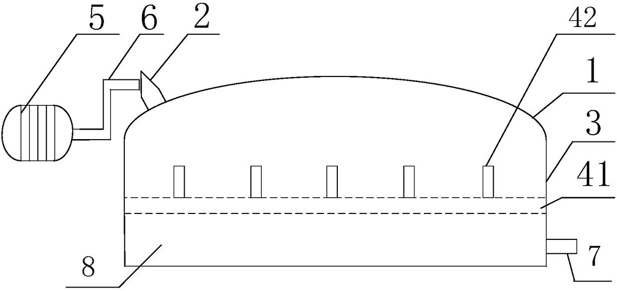 Novel roller drying device