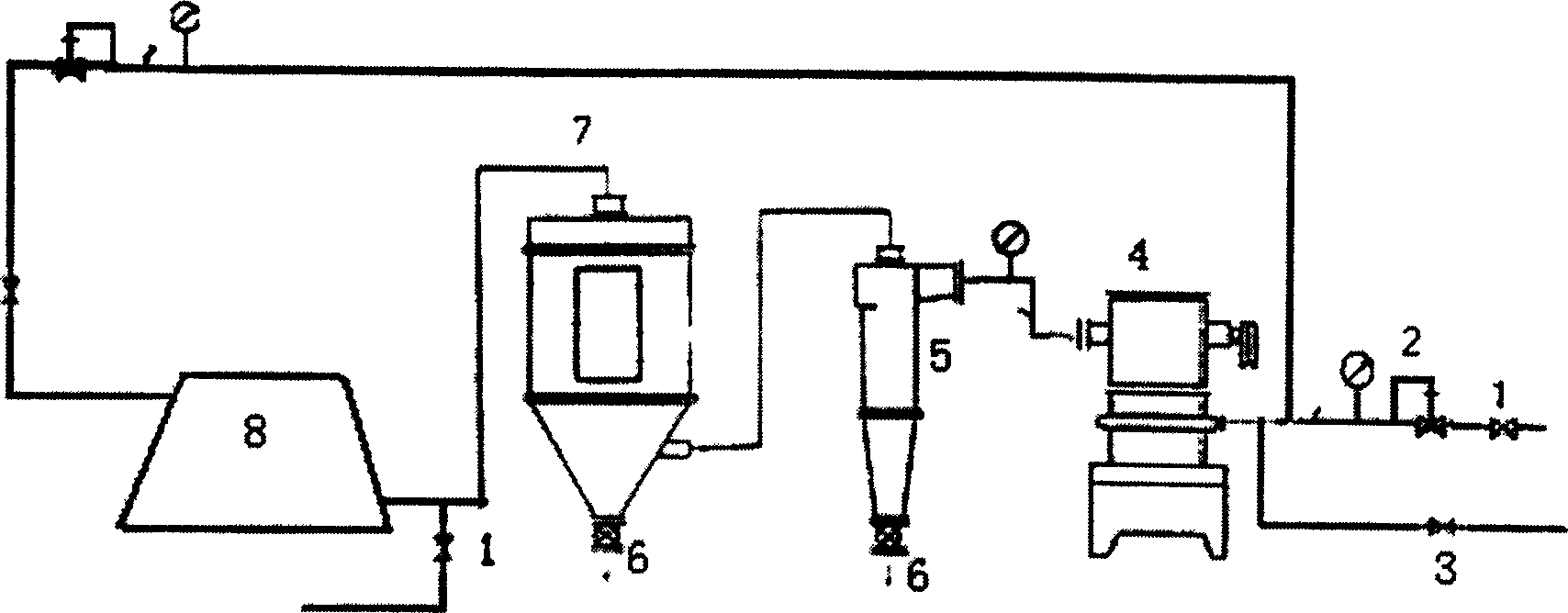 Method for continuous preparation of solid natural gas