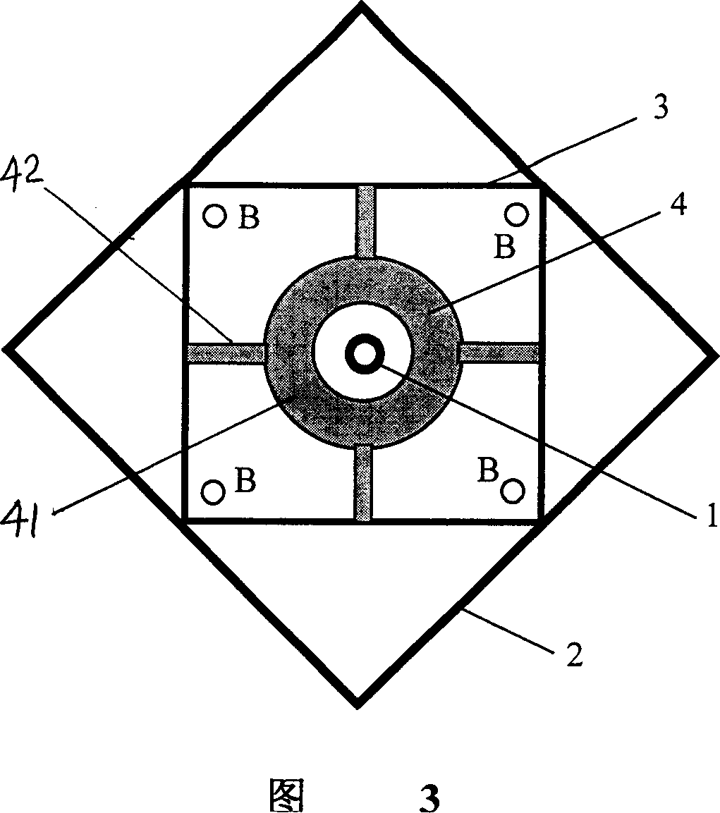 Flame stabilizing burner