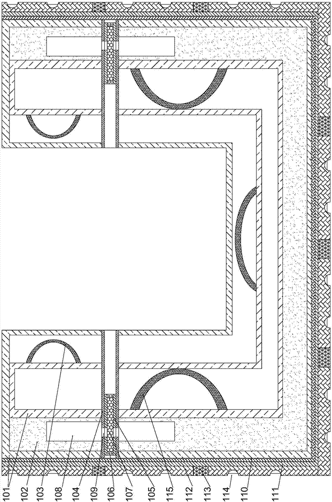 A kind of architectural hollow brick and its manufacturing method