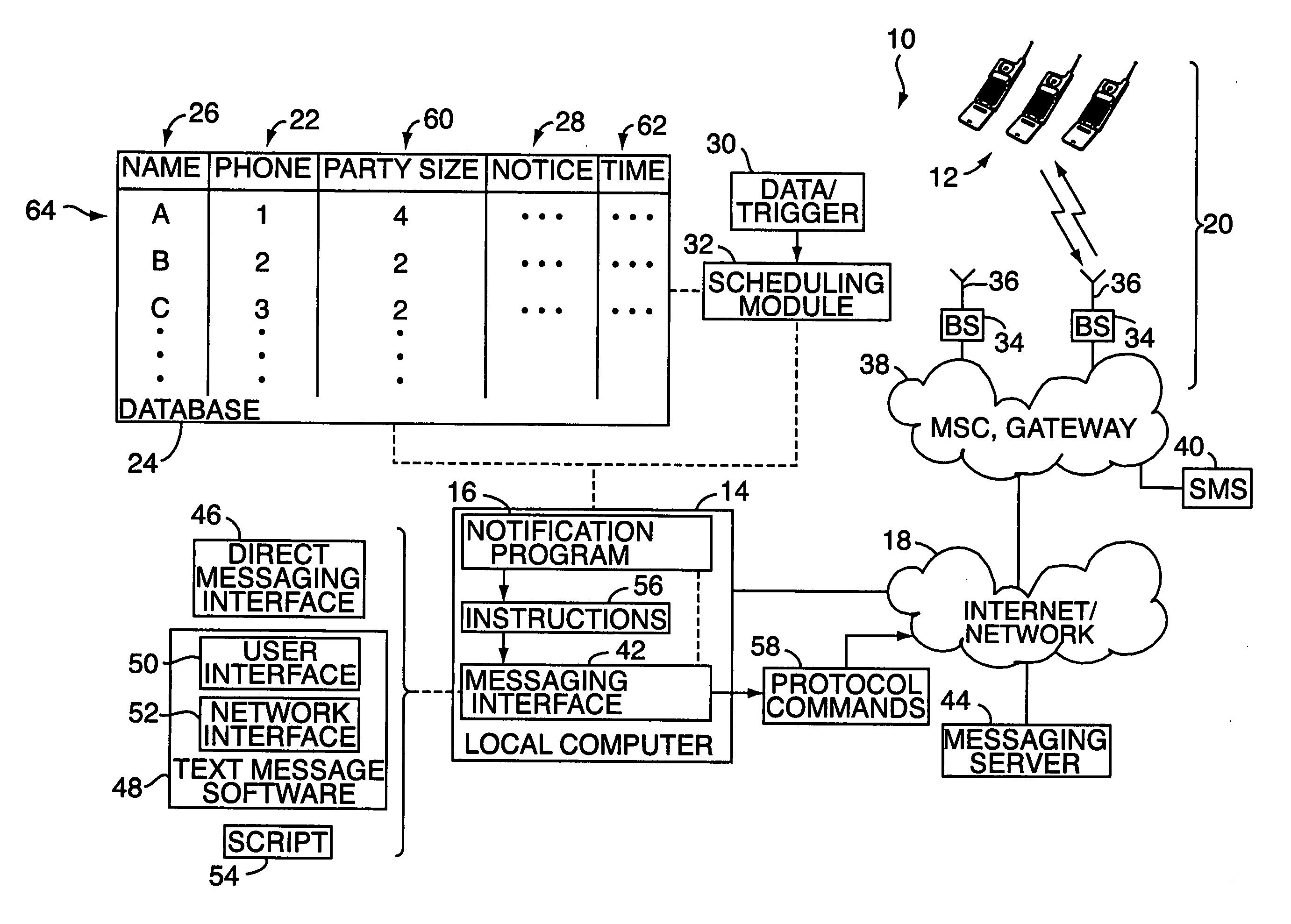 Wireless paging system