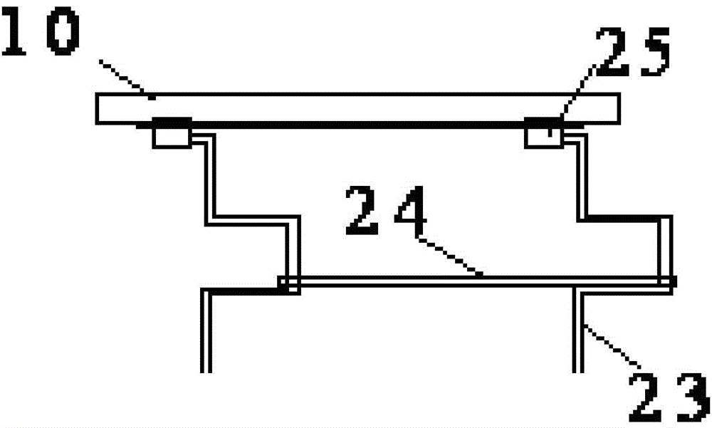 Miniature three-dimensional physical similarity simulation experiment table of goaf gas transport rules