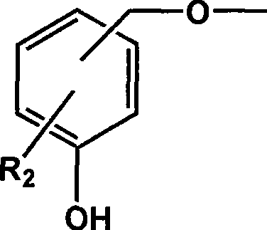 Macromole polymerization inhibitor containing phenolic group and azoxynaphthalene and preparation thereof