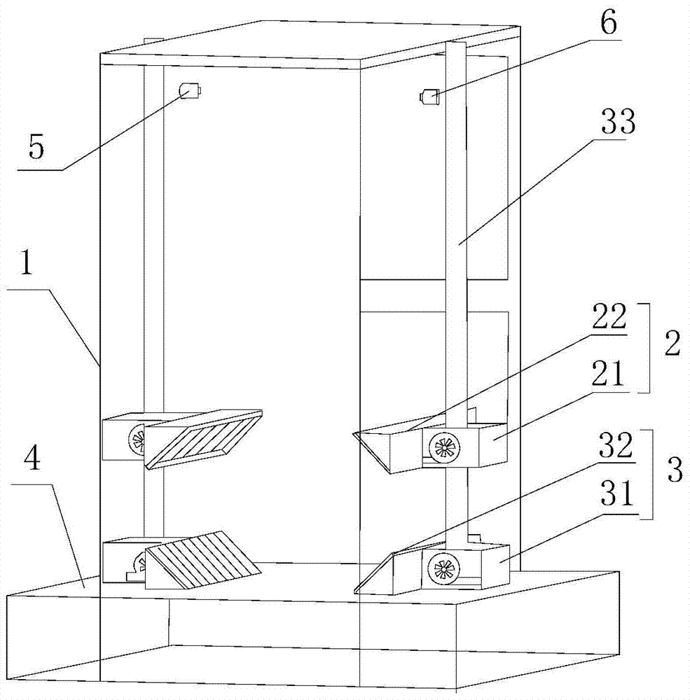 An air shower and clean room system