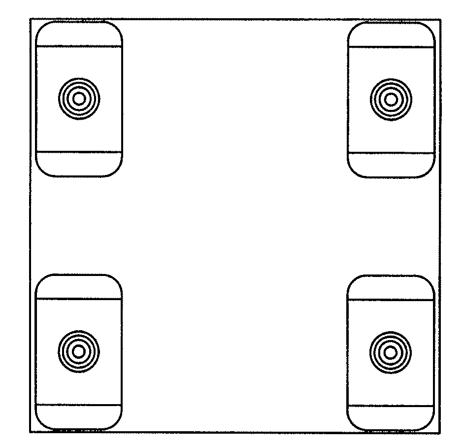 Electrocardiograph monitoring device and connector