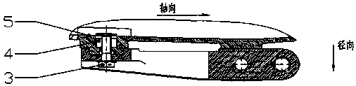 Actuator cylinder support structure