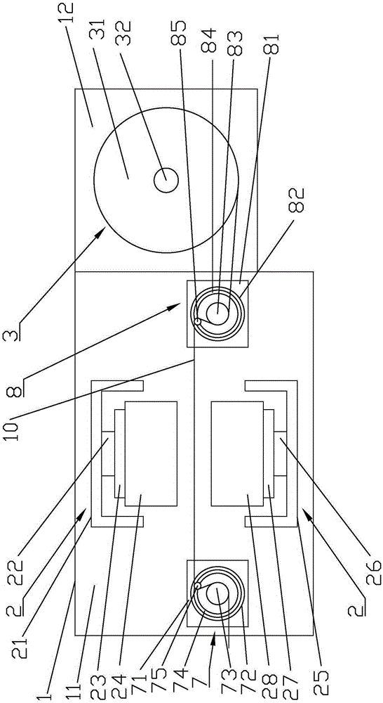 Wire rewinding machine applied to aluminum wire production