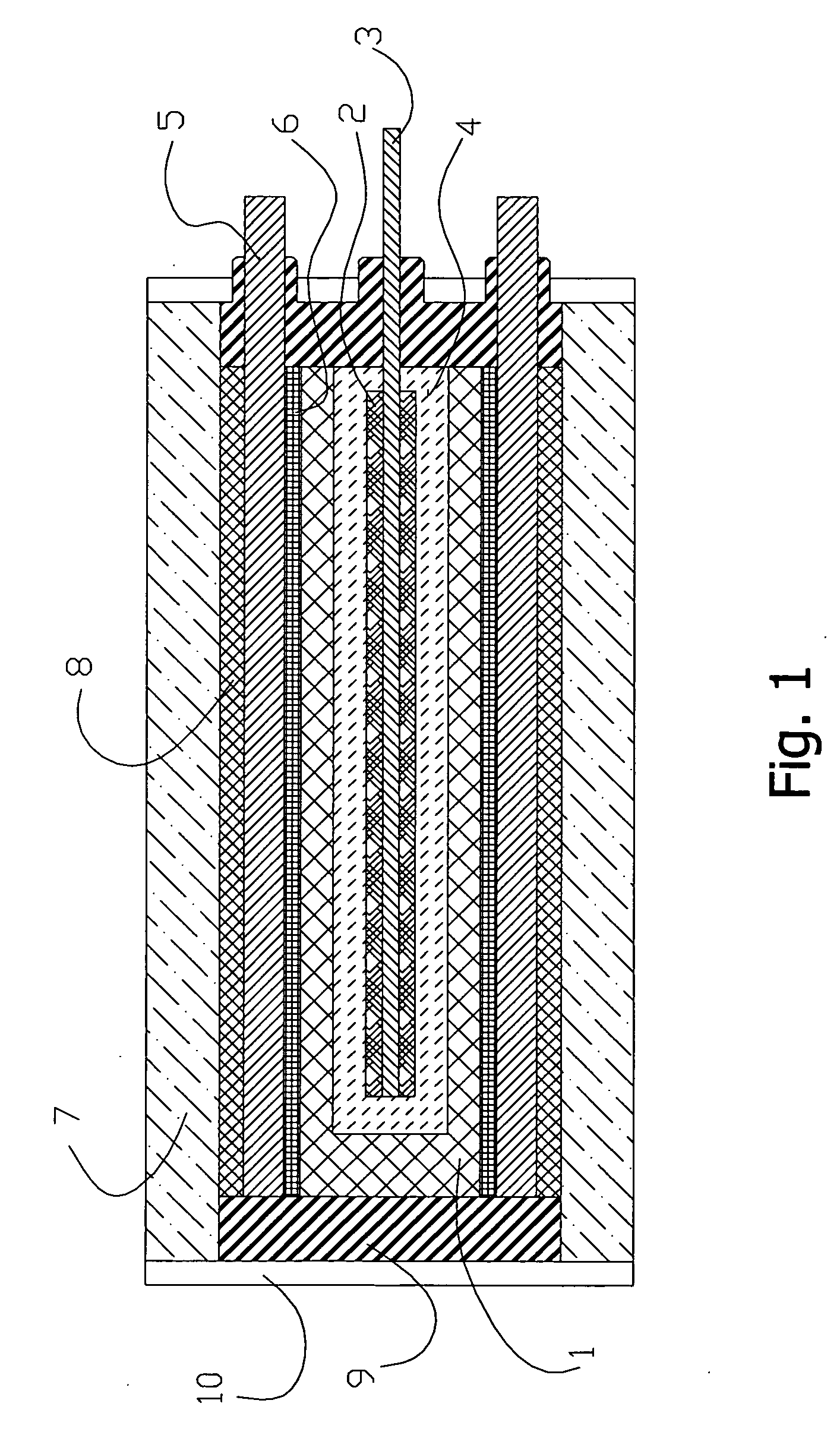 Positive electrode of an Electric Double Layer capacitor