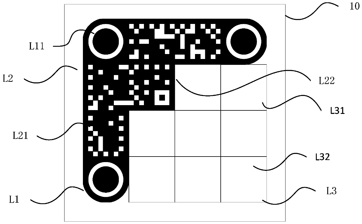 Coding indication label, accurate recognition method and intelligent processing system