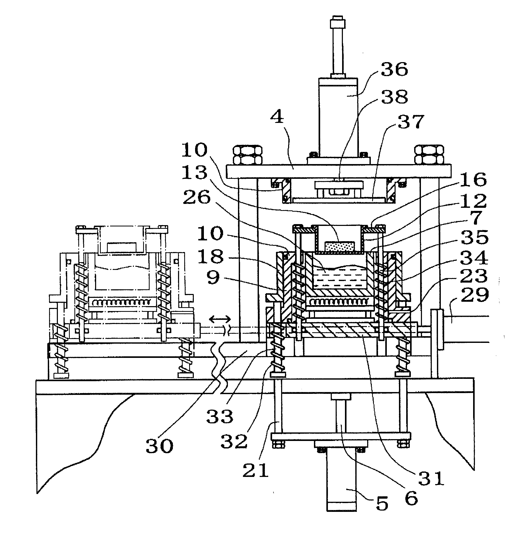 Vacuum high pressure filling equipment