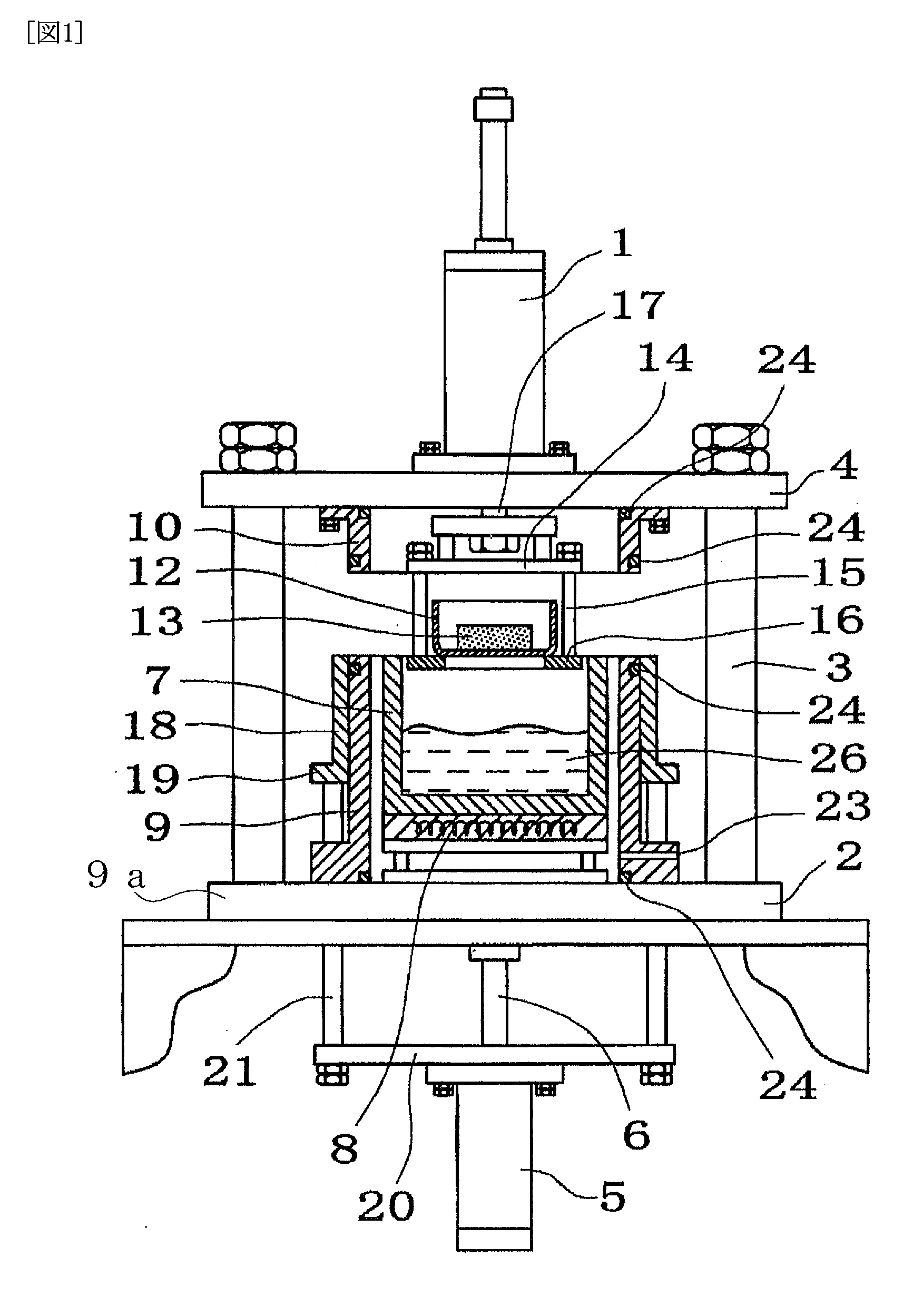 Vacuum high pressure filling equipment