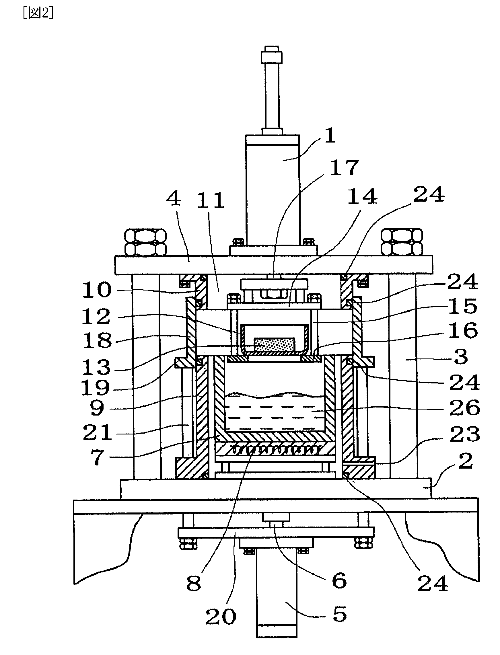 Vacuum high pressure filling equipment