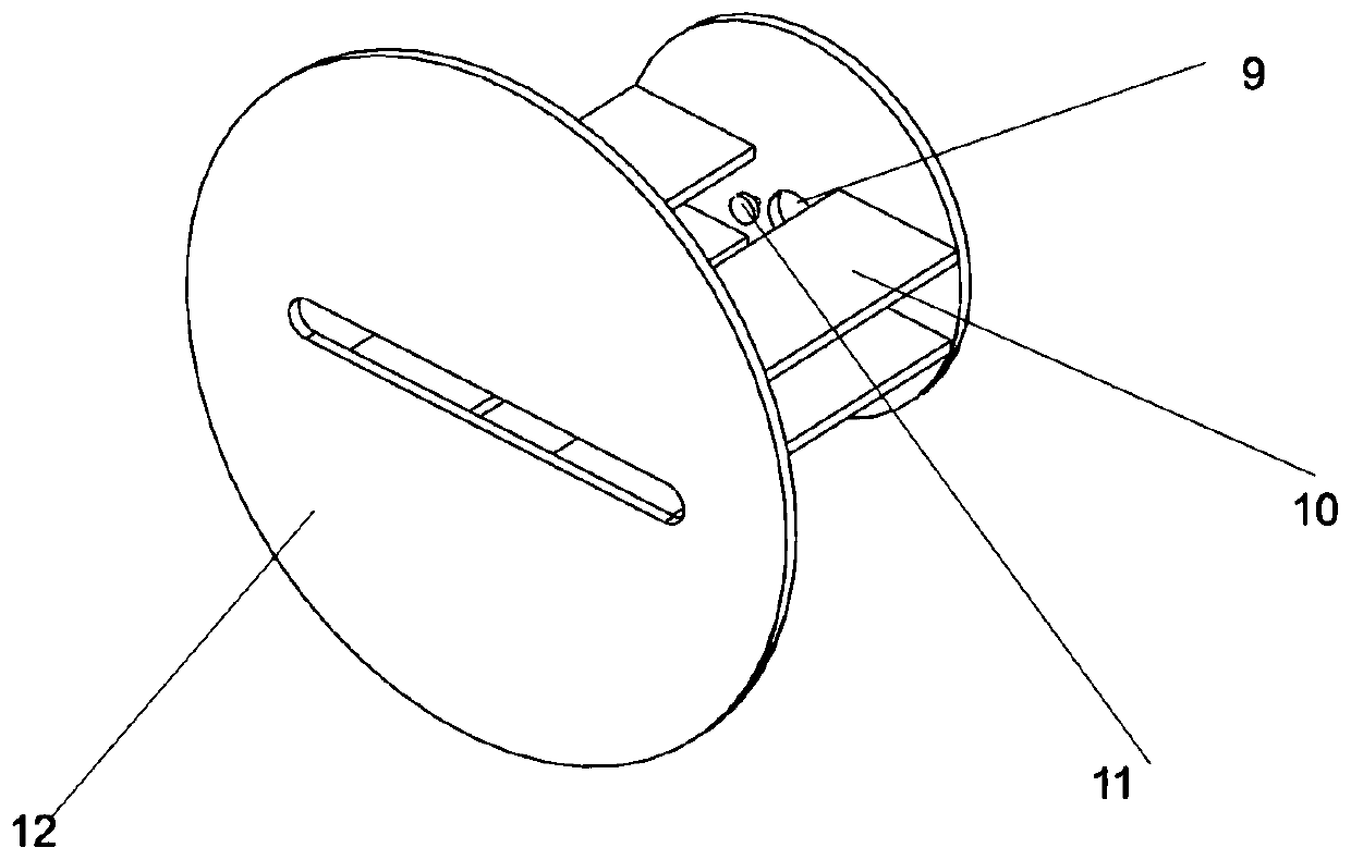 Test device for vortex-induced vibration response of parallel flexible riser