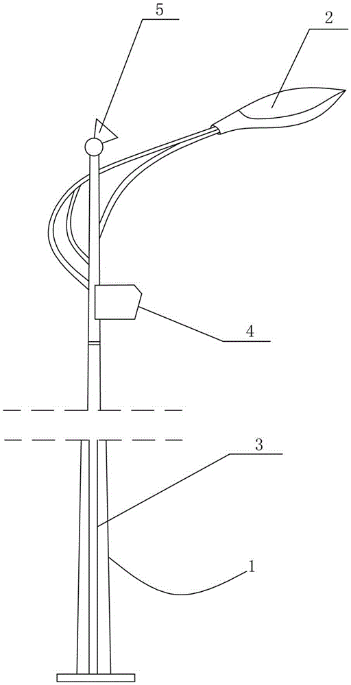 led street light for city viaduct