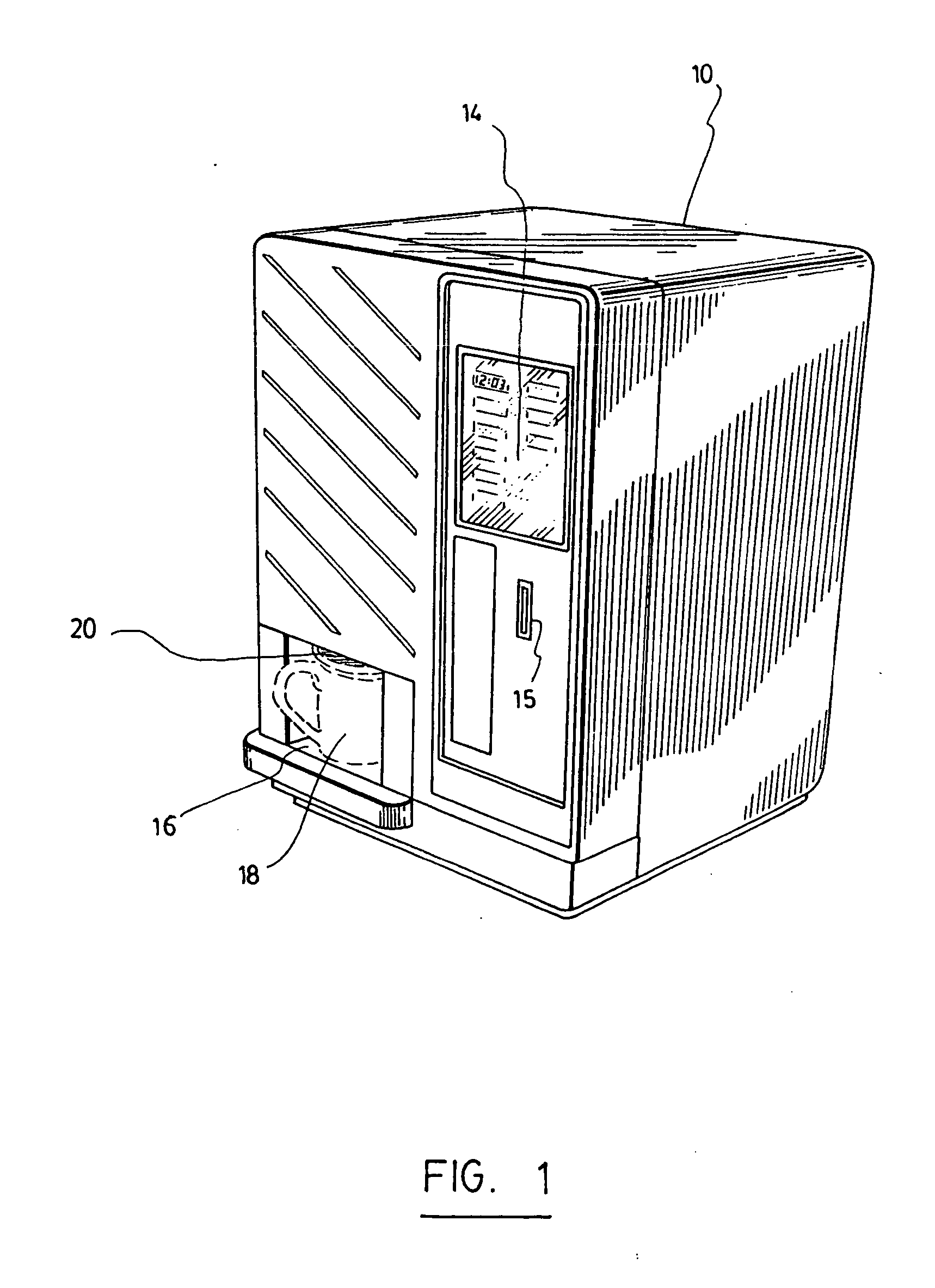 Coffee flavour dispenser