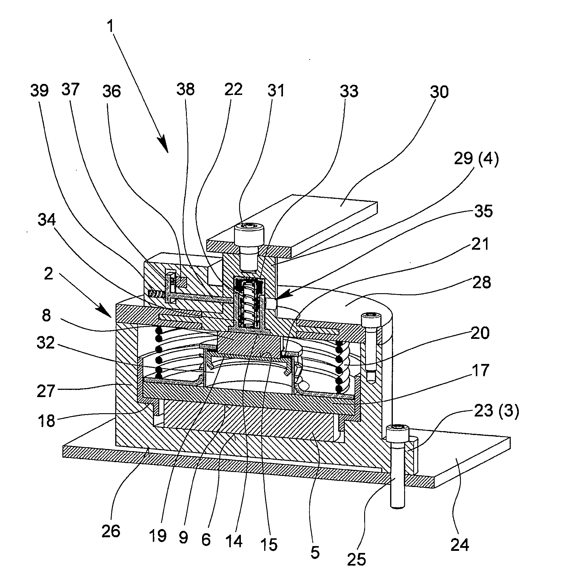 Overvoltage protection device