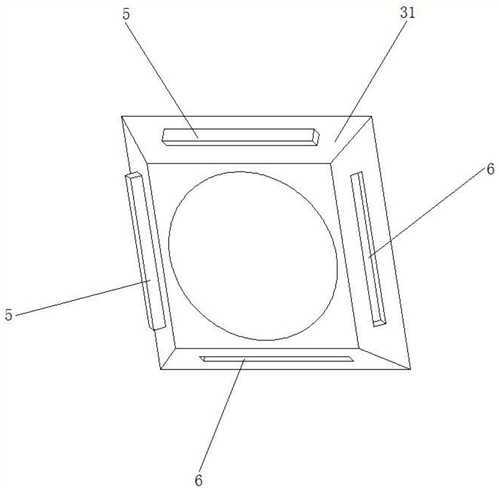 Composite mould pressing water cellar