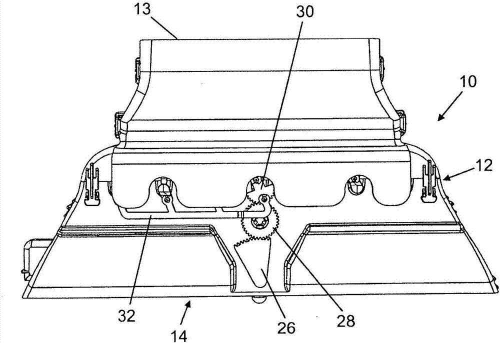 Air vent having a control device