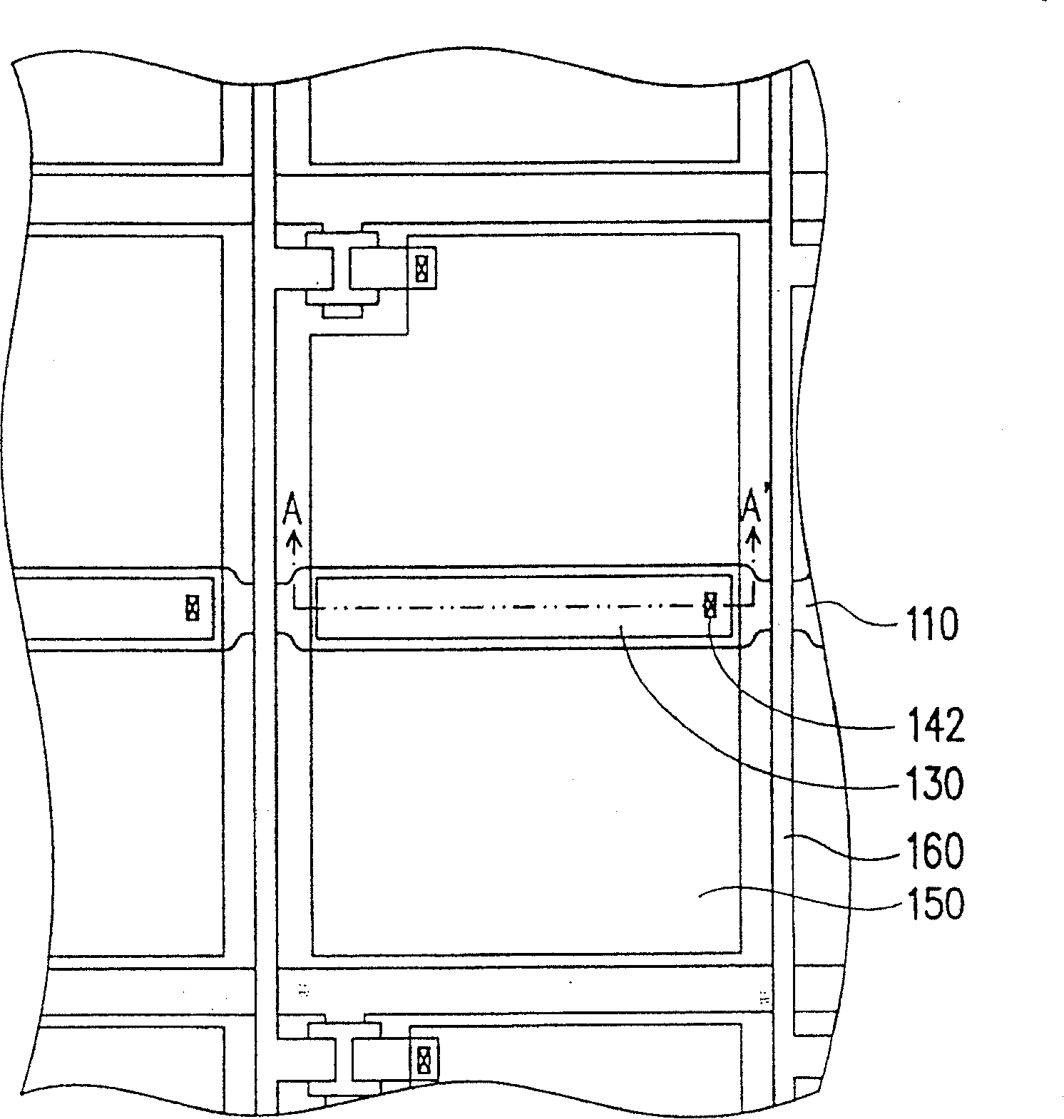 Thin-film transistor array substrate and mending method thereof