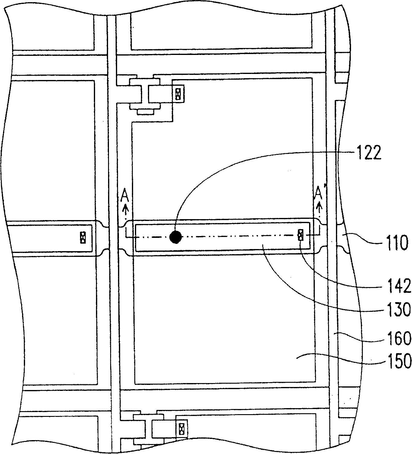 Thin-film transistor array substrate and mending method thereof