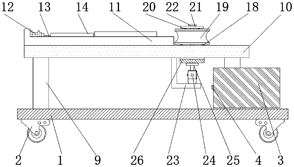 Bending machine for elbow and capable of adjusting bending angle