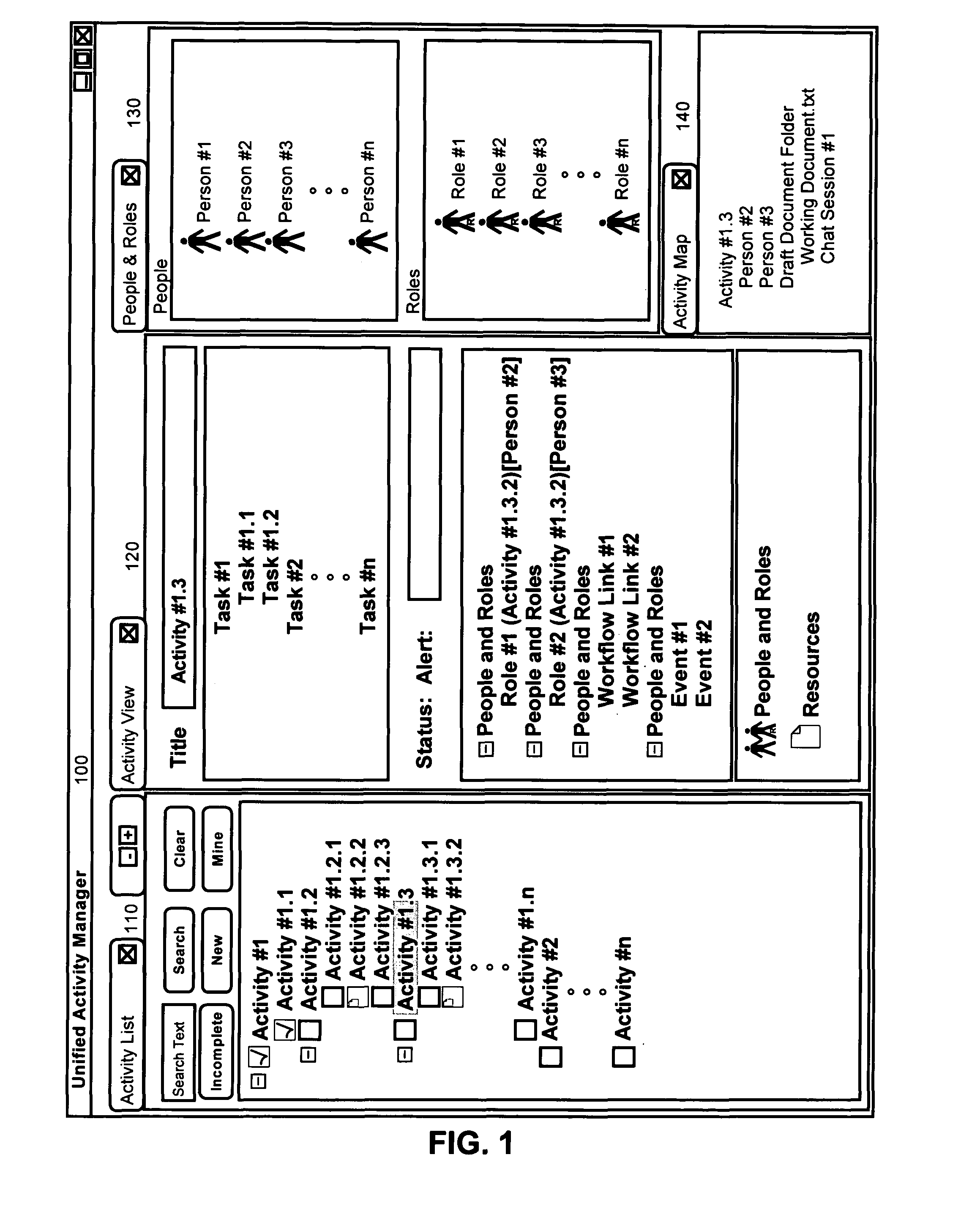 Managing activity reuse in a collaborative computing environment