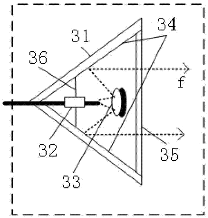 Passivation illuminating system with damage detection and implementation method thereof