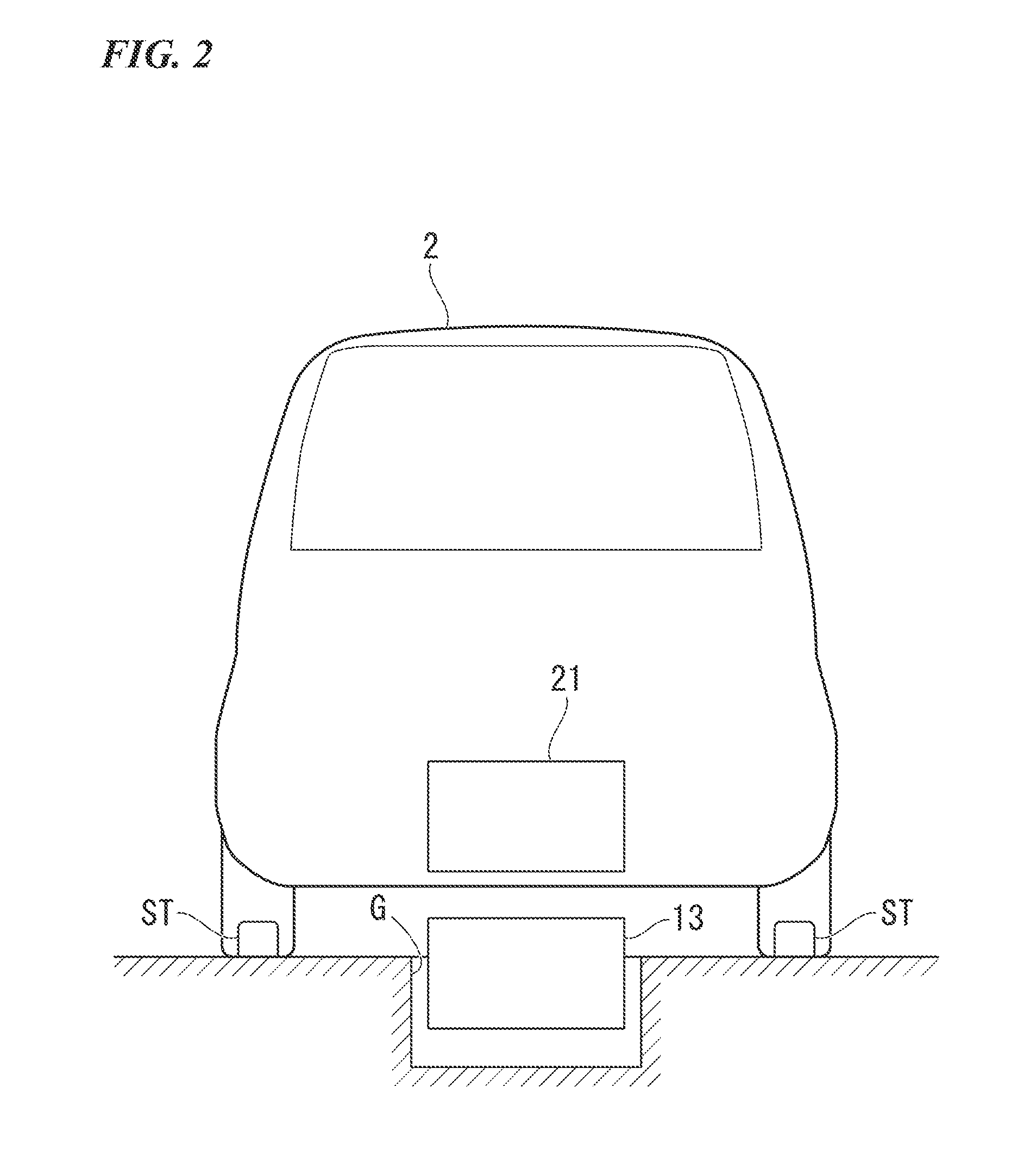 Wireless power transmission device and vehicle