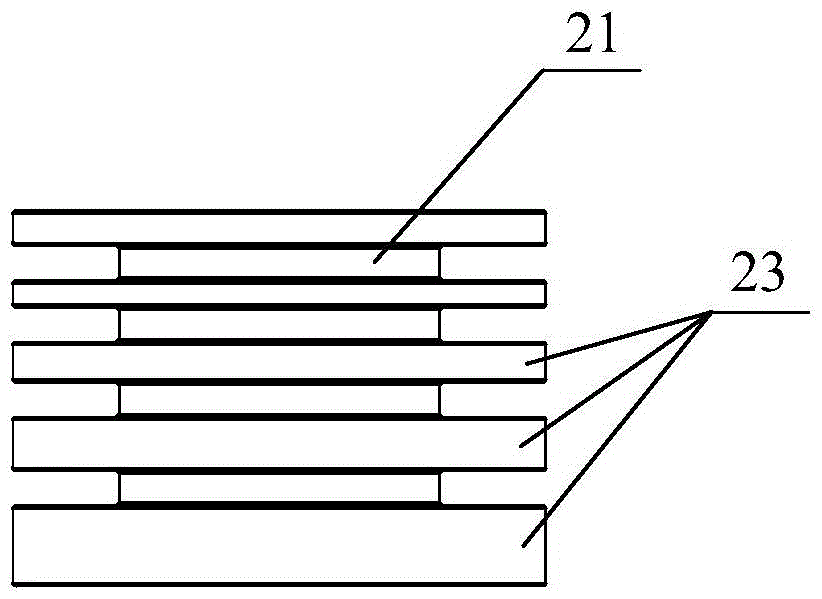 3D printer feed pipe and feed structure