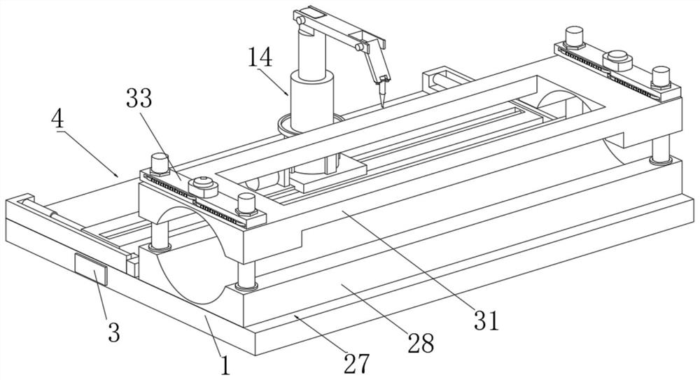 Orthopedic surgical robot with positioning function