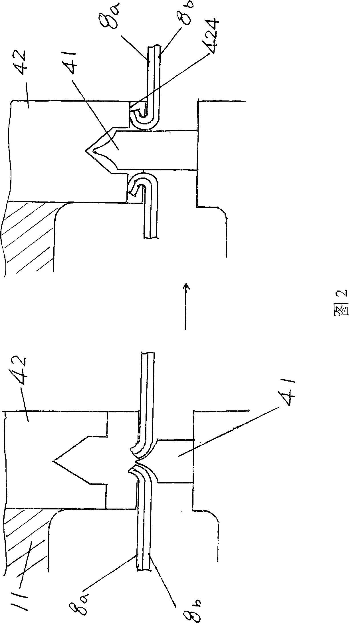 Hand-hold pliers body structure for mechanical coupling