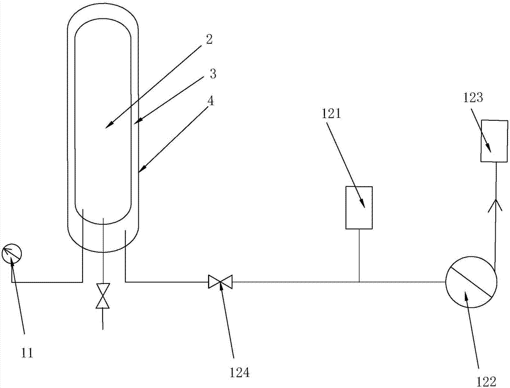 Apparatus of detecting sealing performance of low temperature liquid tank, and operation method of the same