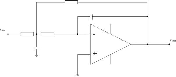 Active low-pass digital filter realized by using digital processing unit