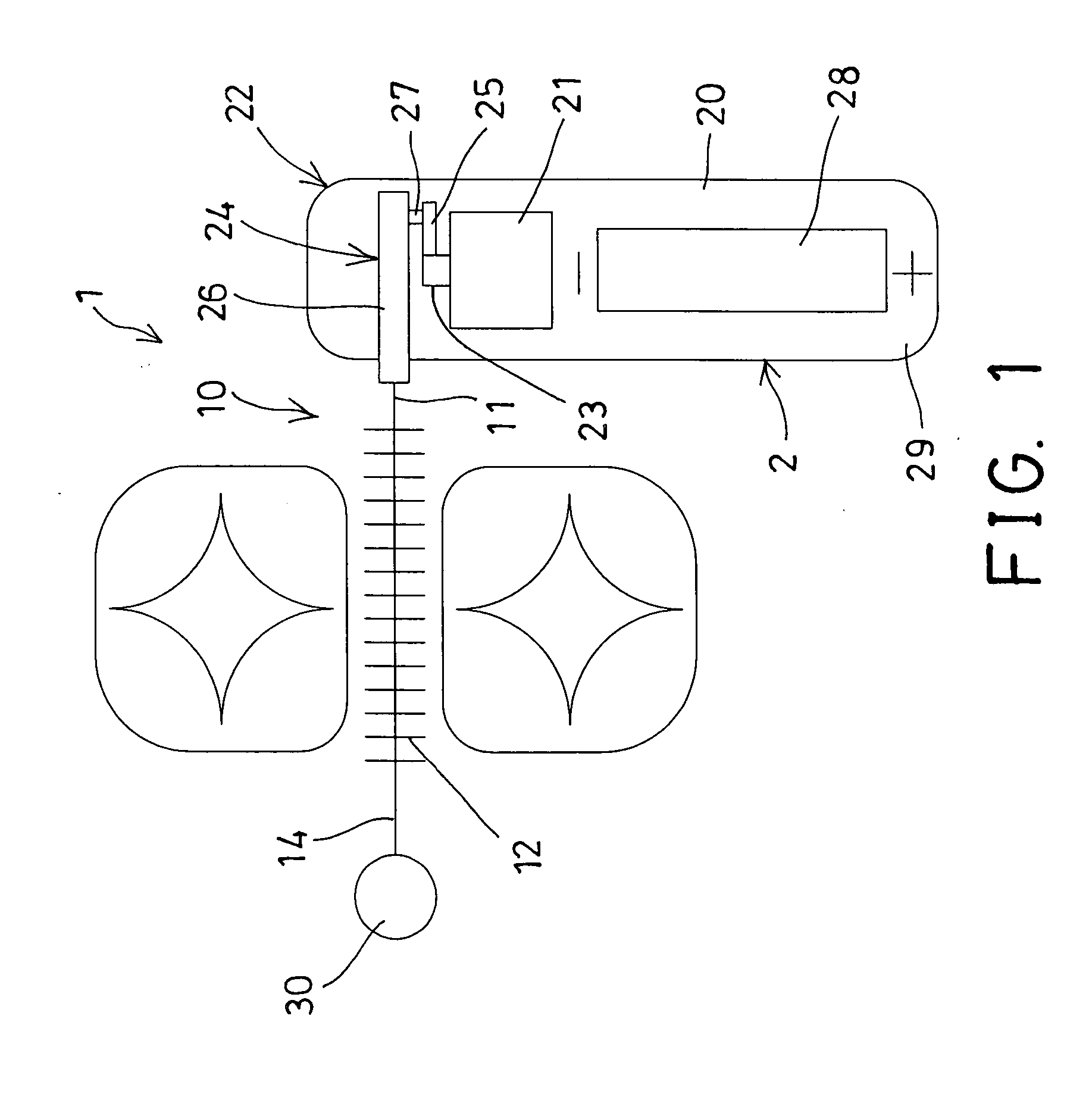 Reciprocating interdental toothbrush