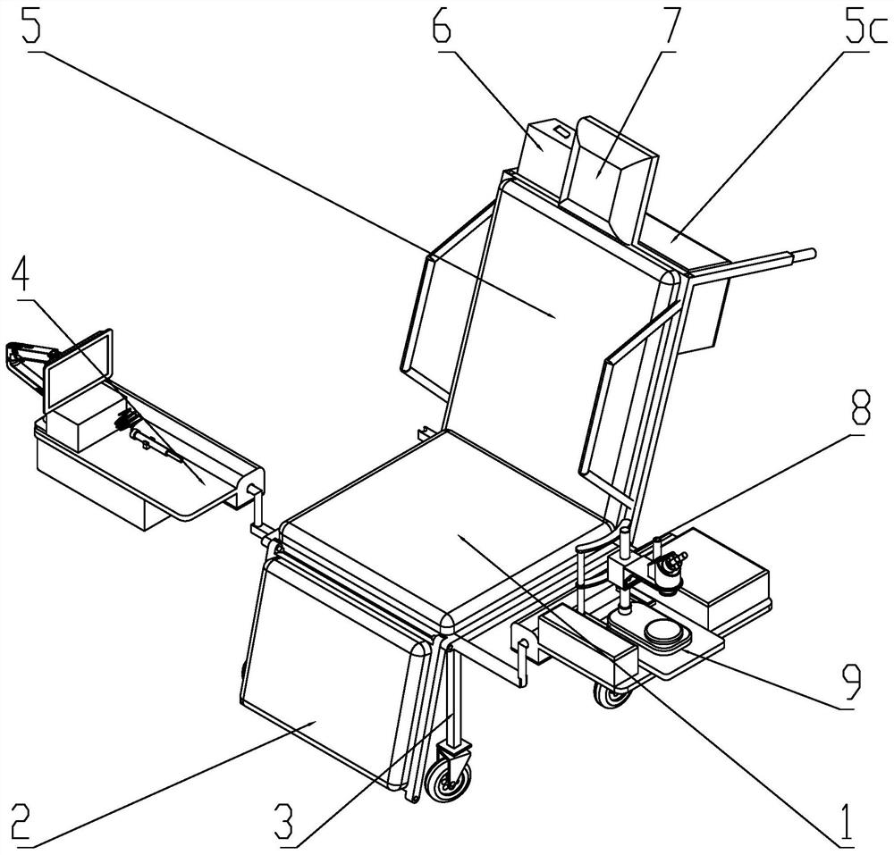 Comprehensive medical diagnosis device for ophthalmology and otorhinolaryngology department