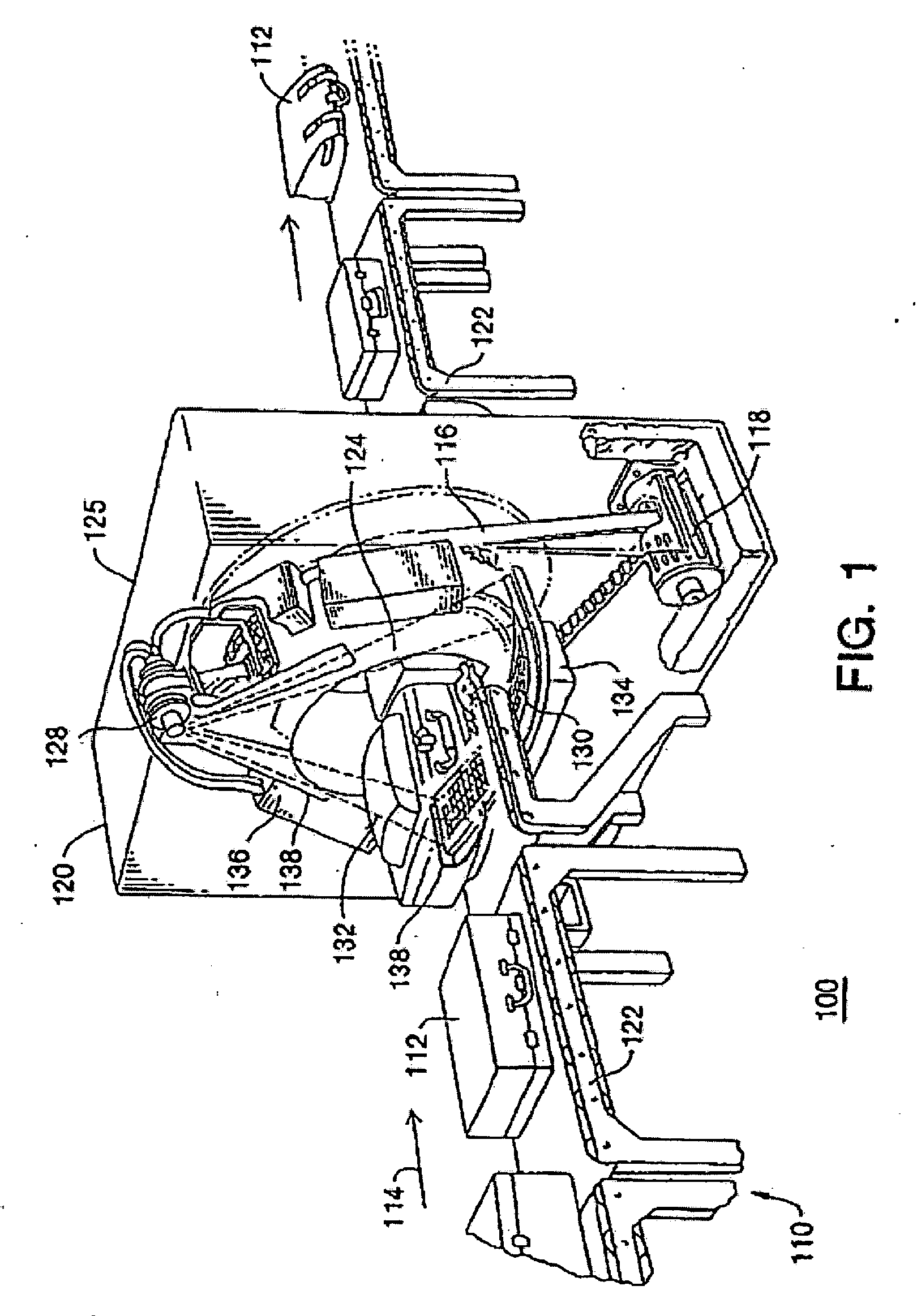 Method of and system for detecting anomalies in projection images generated by computed tomography scanners