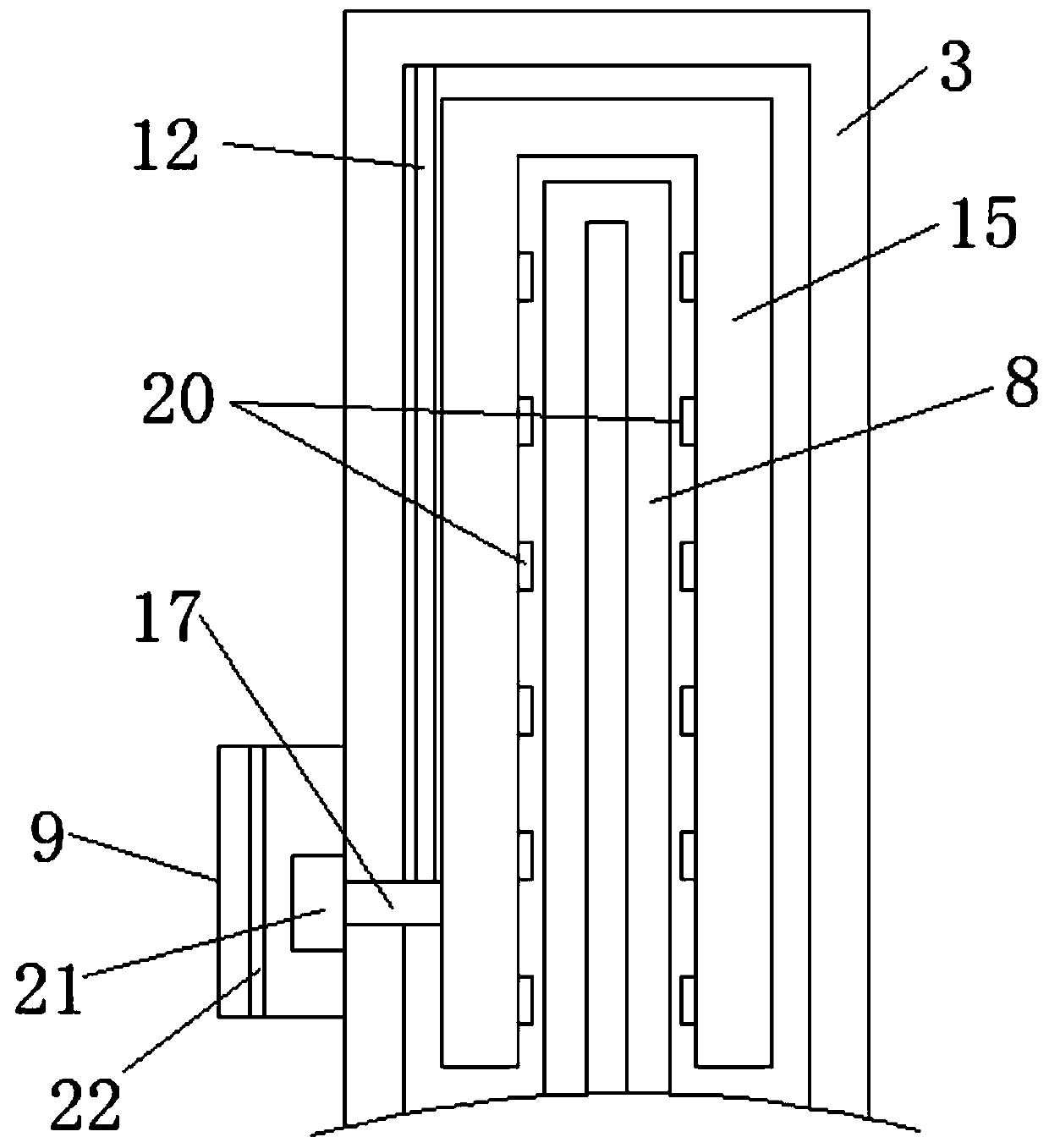 Micro-positive pressure circulating air biosafety high-grade protective garment